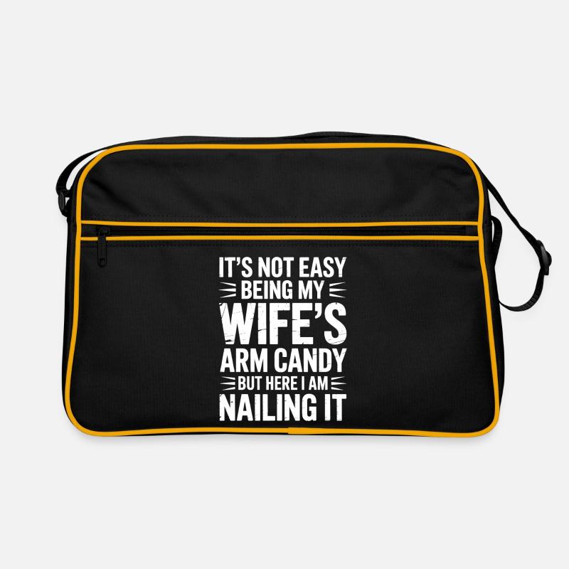 Ehefrau Sprüche Ehefrauen Lustige Ehefrau Geschenk Retro Tasche