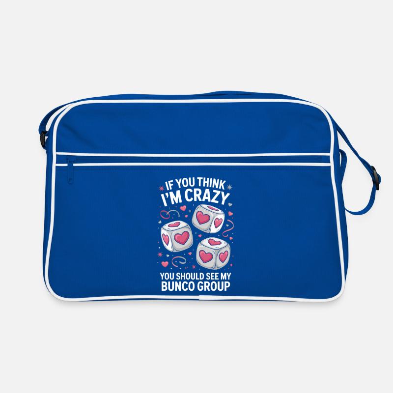 Bunco Sayings Dice Game Funny Bunco Gift Retro Bag