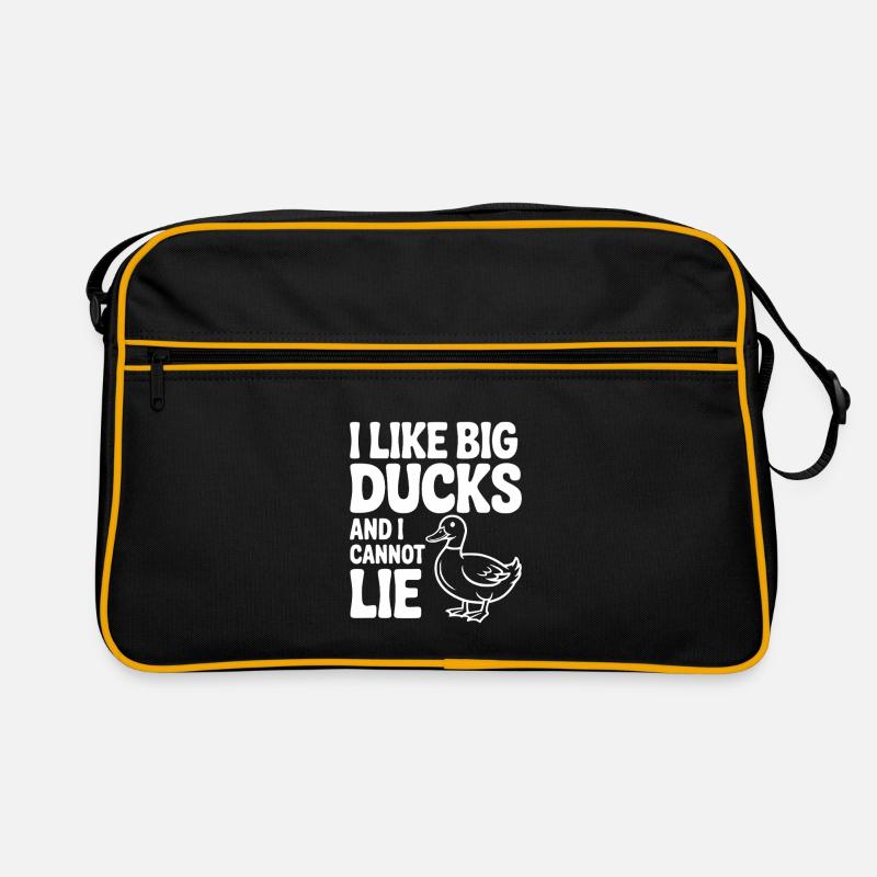 I Like Big Ducks and I Cannot Lie Retro Bag