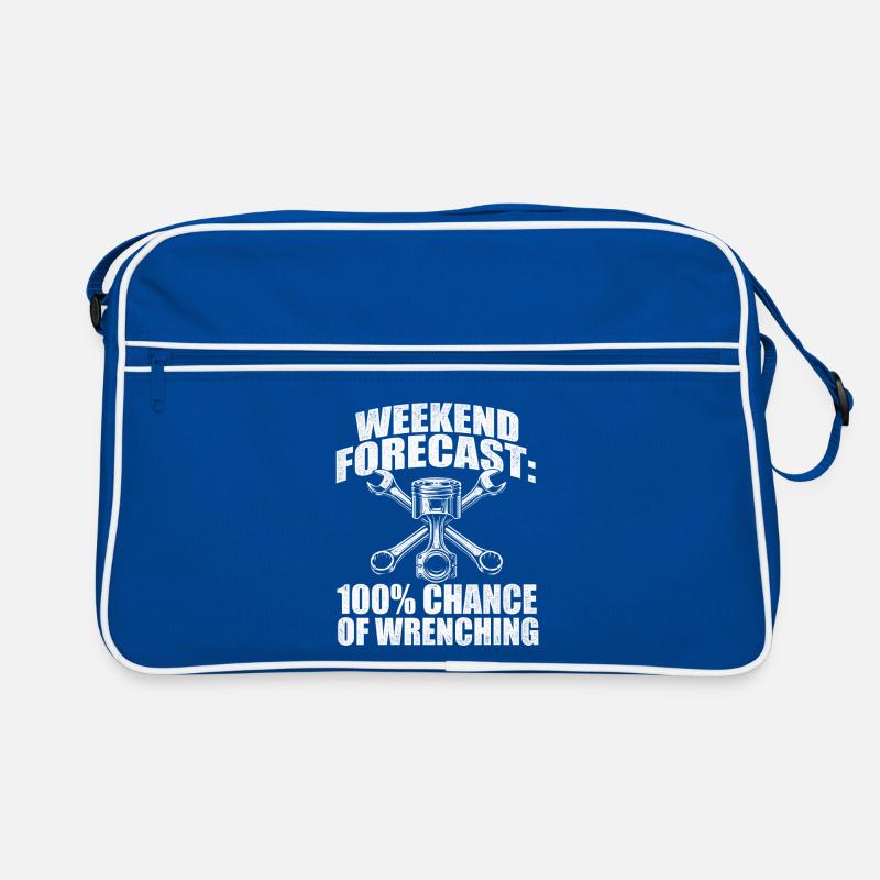 Wochenendvorhersage 100 Prozent Wrenching Retro Tasche