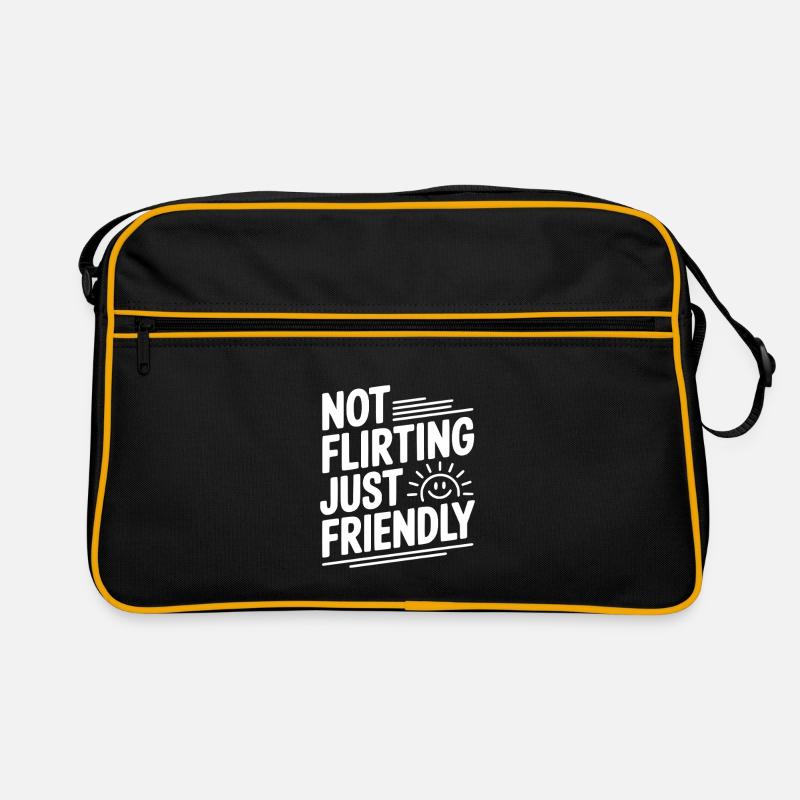 Pas de flirt, juste amical Sac Retro