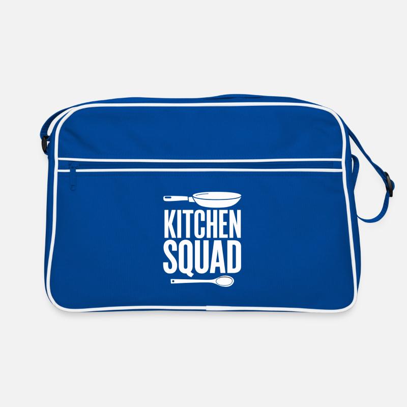 Kitchen Squad Cooking Team Pan Cooking Spoon Retro Bag
