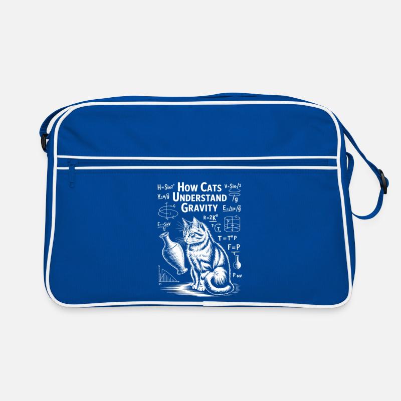 Physik Katzen Sprüche Mathe Witz Physik Geschenk Retro Tasche