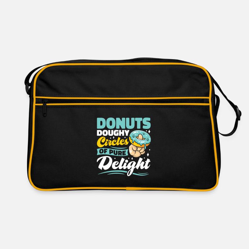 Restauration rapide en donuts Sac Retro