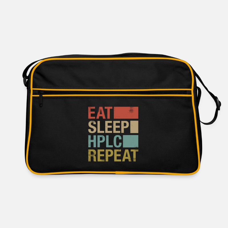 HPLC Performance Chromatography Retro Sleep Repeat Retro Tasche