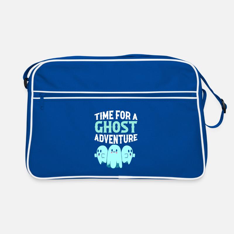 ghost witching hour ghosts paranormal Retro Bag