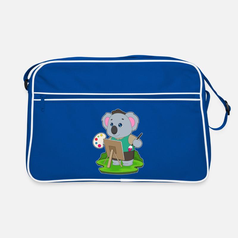 Koala Maler Pinsel Malen Retro Tasche