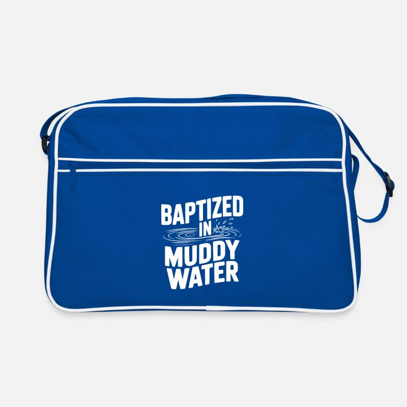Baptized in Muddy Water Retro Bag