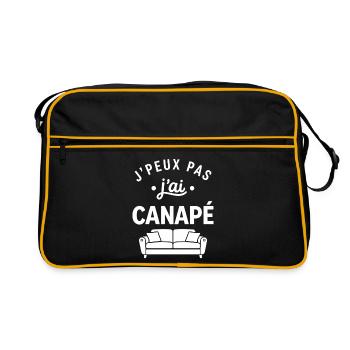 sofa - Retro Bag - black/gold - Front