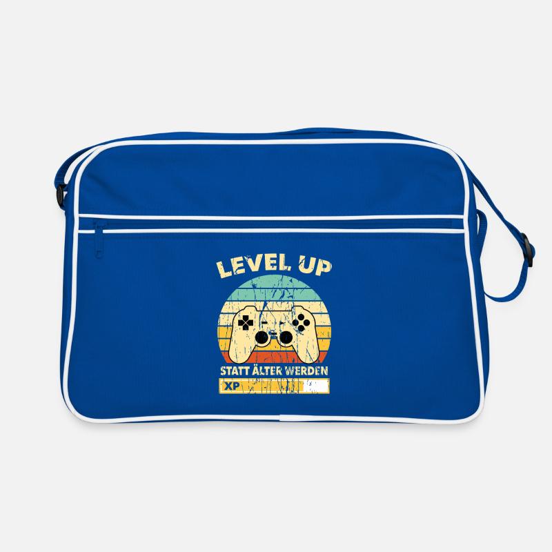 Level Up Retro Controller XP Geburtstag Retro Tasche