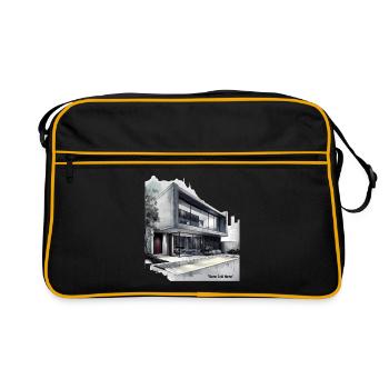 Stone Cold Modern Home - Retro Bag - black/gold - Front