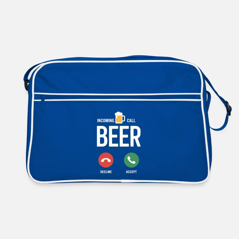 Bier Appel entrant Bière JGA Herren Männerabend Sac Retro
