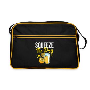Stand de limonade Limousine limousine - Sac Retro - noir/or - Devant