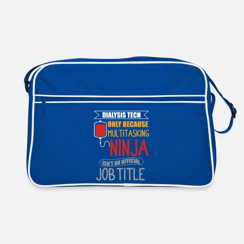 Dialysetechniker dialyse nephrologie Retro Tasche