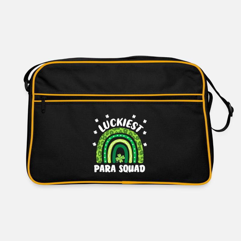 Glücklichstes Para-Team Retro Tasche