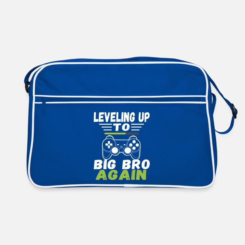 Leveling Up to Big Bro Again Retro Bag