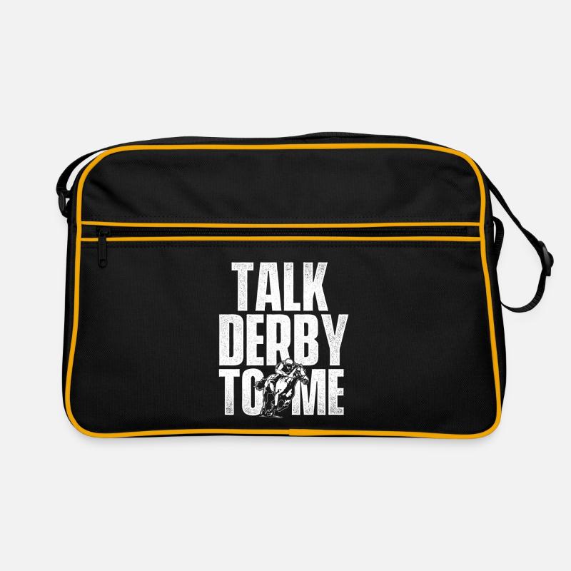 Hippodrome de courses de chevaux pur-sang Sac Retro