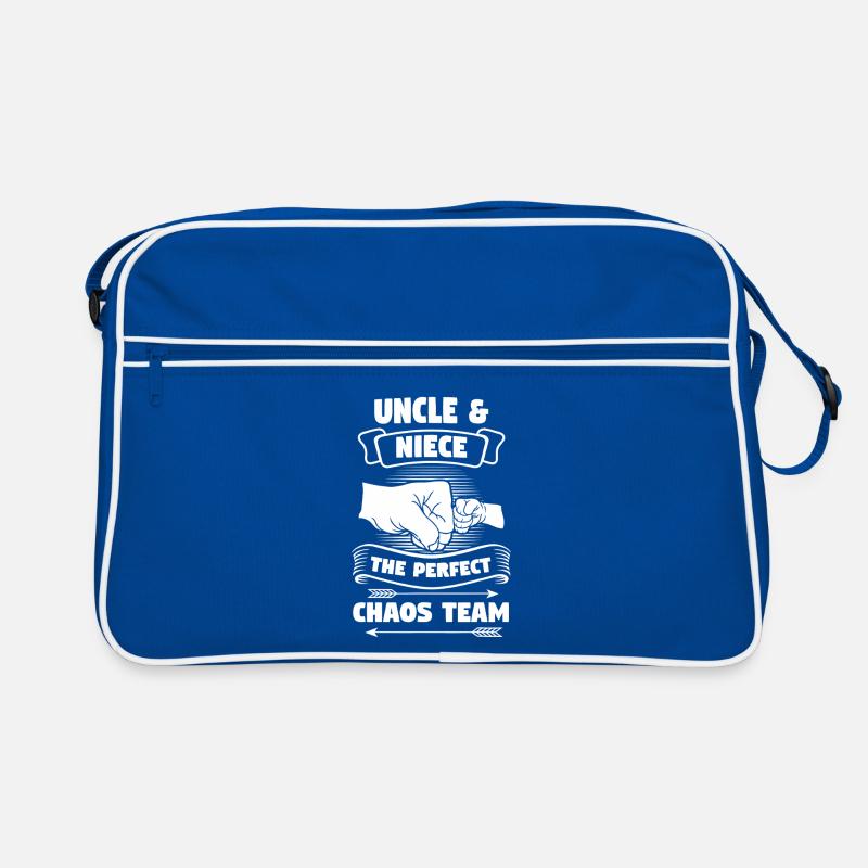 Uncle Niece Chaos Team Retro Bag