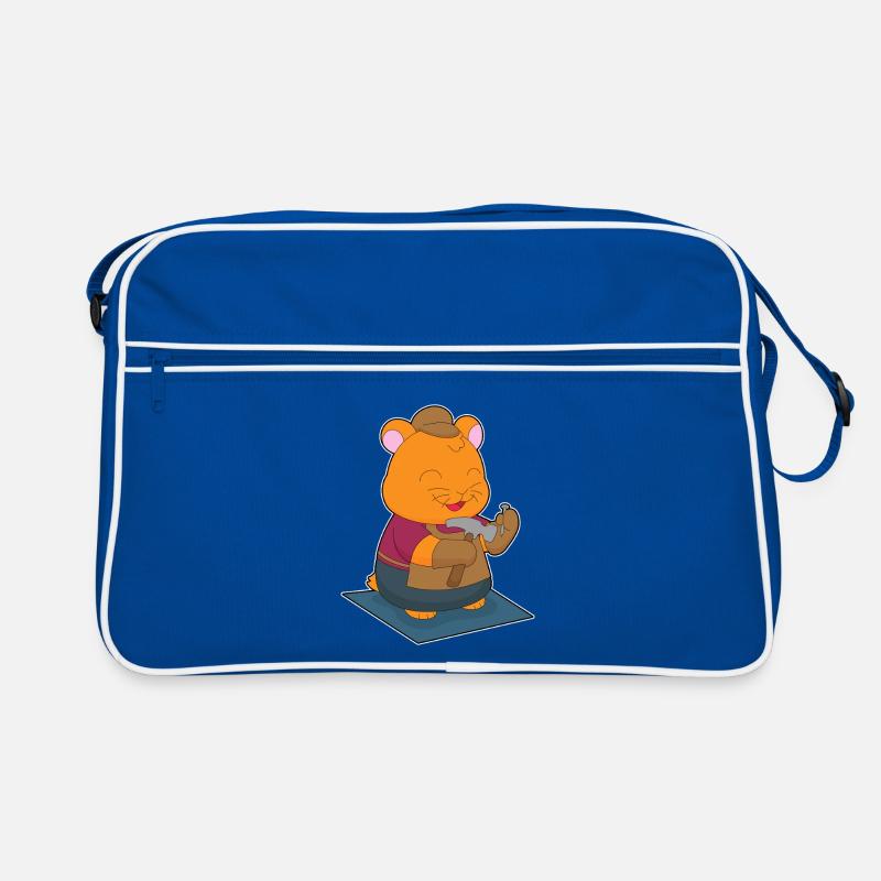 Artisanat du marteau charpentier hamster Sac Retro