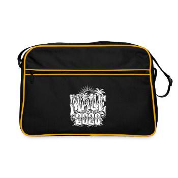 Malle 2026 - Sac Retro - noir/or - Devant
