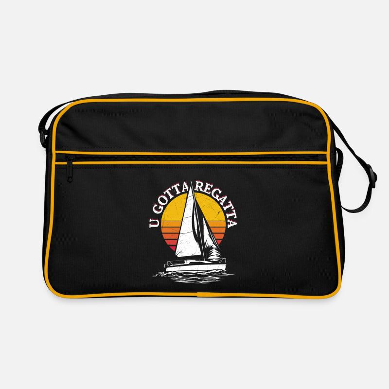U Gotta Regatta Sailor Sail Captain Retro Tasche