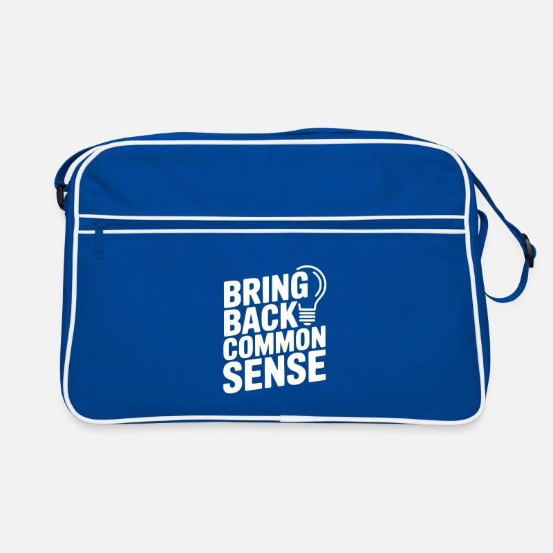 Bring Back Common Sense Retro Bag