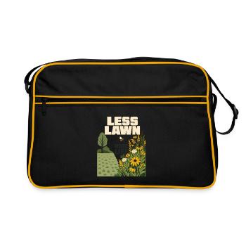 Less Lawn More Life Native Pollinator Garden - Retro Bag - black/gold - Front