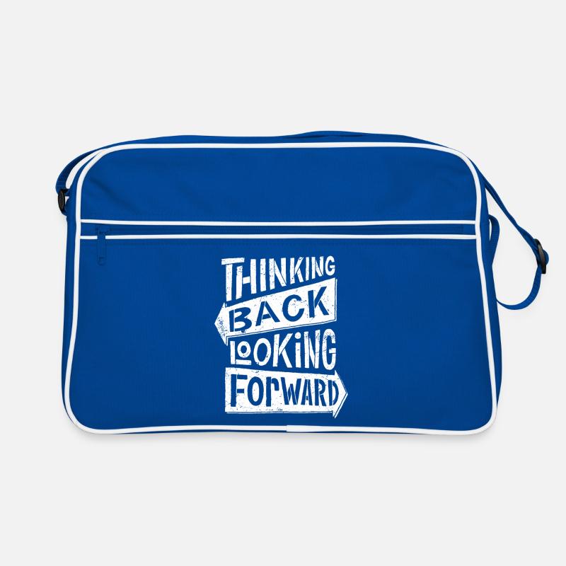 thinking back looking forward Retro Bag