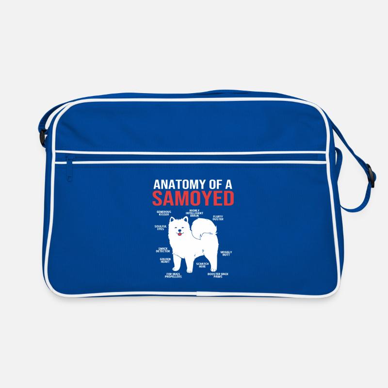 Samoyed Dog Samoyed Retro Bag