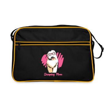 Maman Berger Anglais Maman - Sac Retro - noir/or - Devant