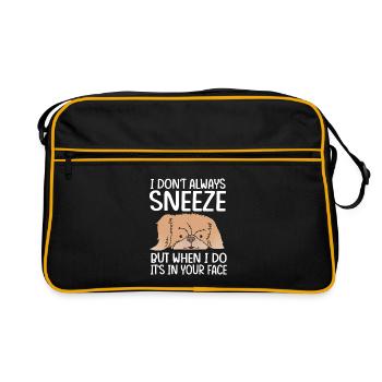 Pekinese - Retro Bag - black/gold - Front