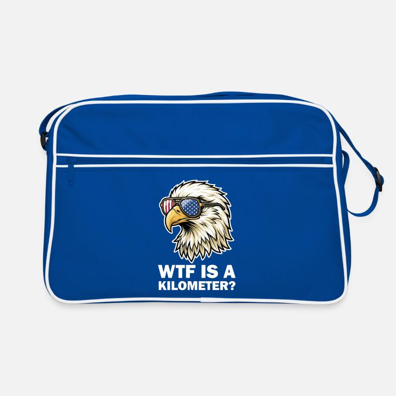 American Eagle Flag Goggles Retro Bag