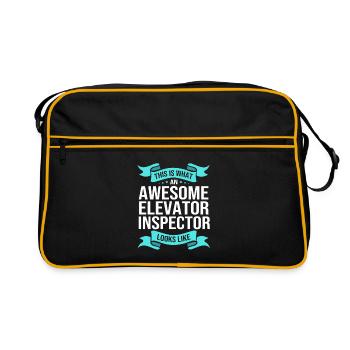 Lift - Retro Bag - black/gold - Front