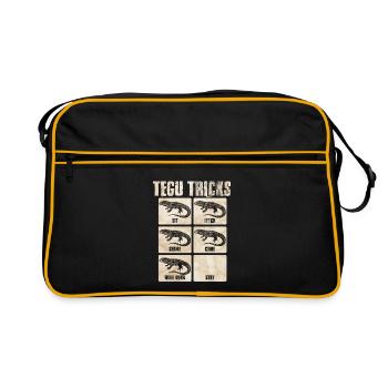 Tegu Tricks Reptile Tricks Cards - Retro Bag - black/gold - Front