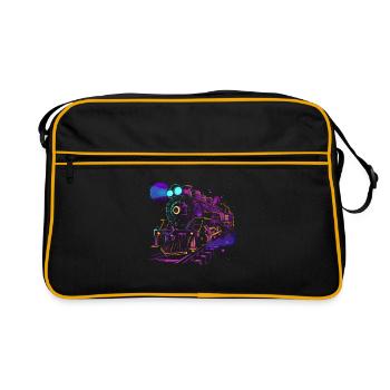 Railway Retrowave - Retro Bag - black/gold - Front