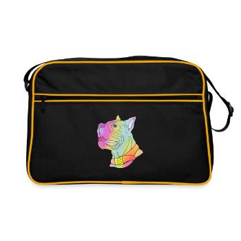 Cane corso - Sac Retro - noir/or - Devant