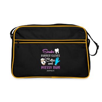 dentist - Retro Bag - black/gold - Front