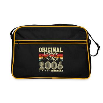 Original octobre 2006 – 20e anniversaire Millésime - Sac Retro - noir/or - Devant