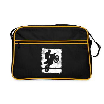 Motocross - Sac Retro - noir/or - Devant
