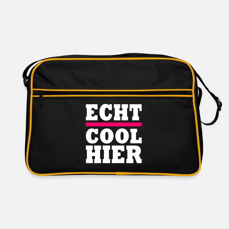 Echt cool hier Retro Tasche