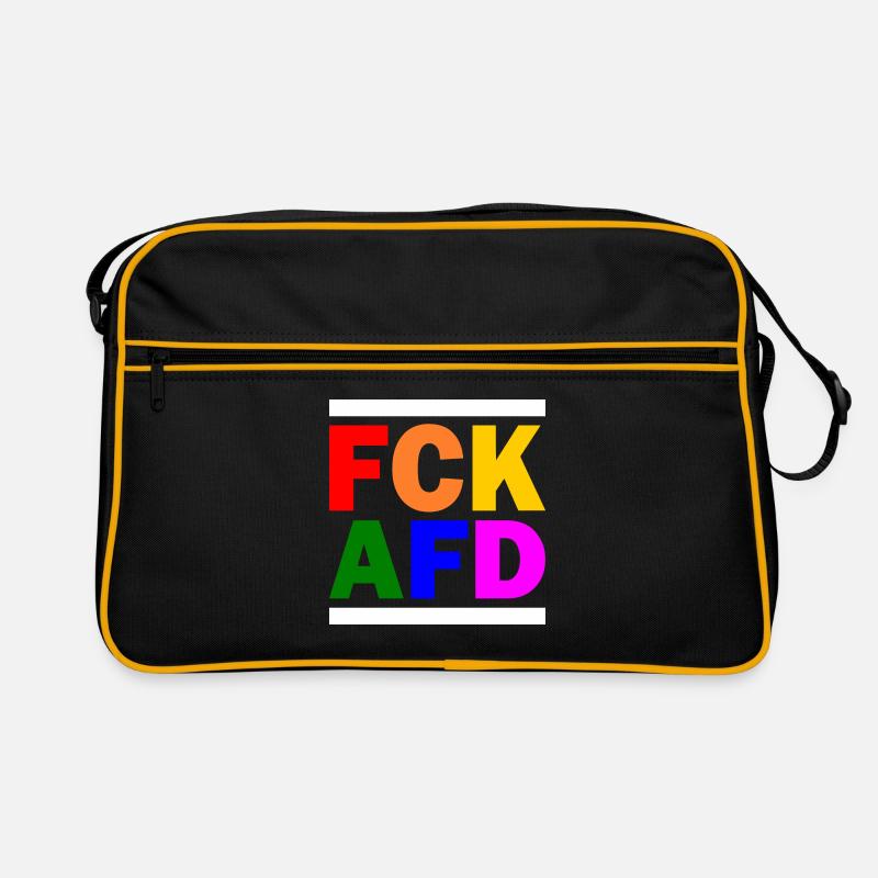 Fck afd Retro Tasche