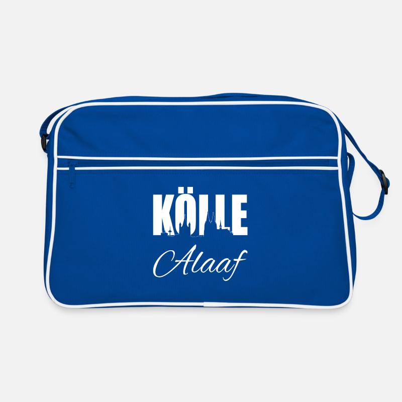 Kölle Alaaf Skyline Carnaval de Rhénanie à Cologne Sac Retro