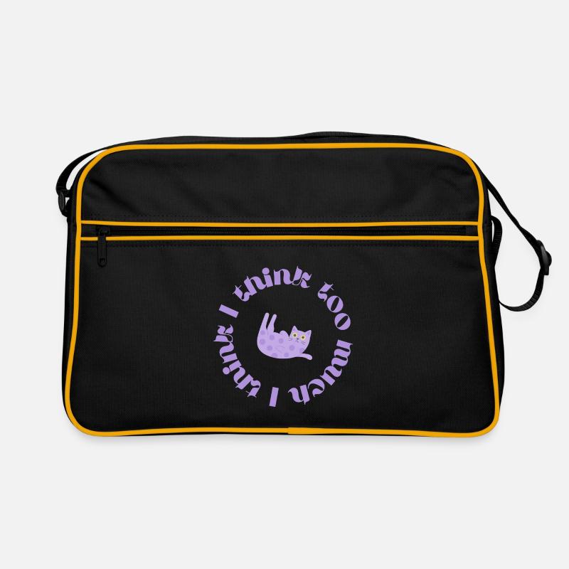 Je pense trop #2 Sac Retro
