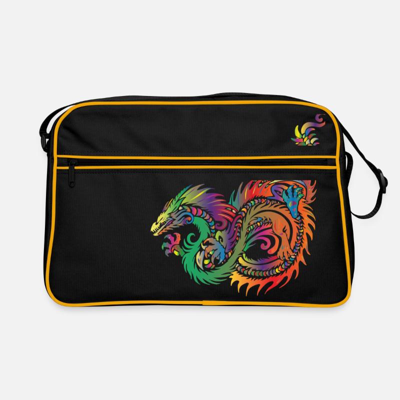 Stammesdrache Retro Tasche