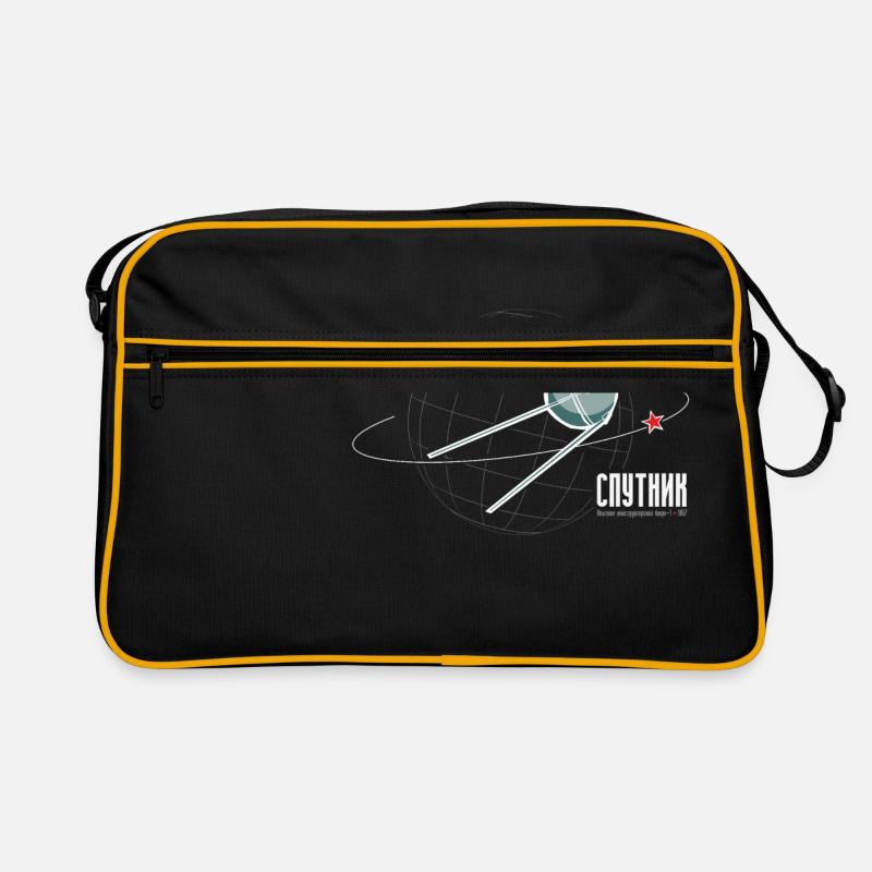 Spoutnik! - Sac Retro - noir/or