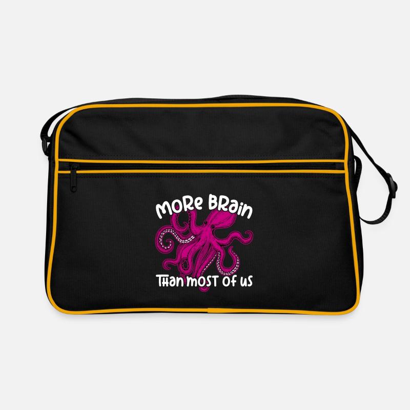 Pieuvres intelligentes - Big Octopus Sac Retro