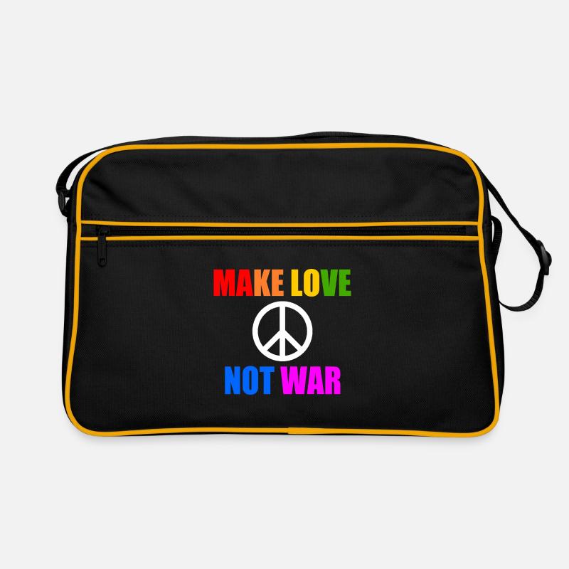 Make love not war Sac Retro