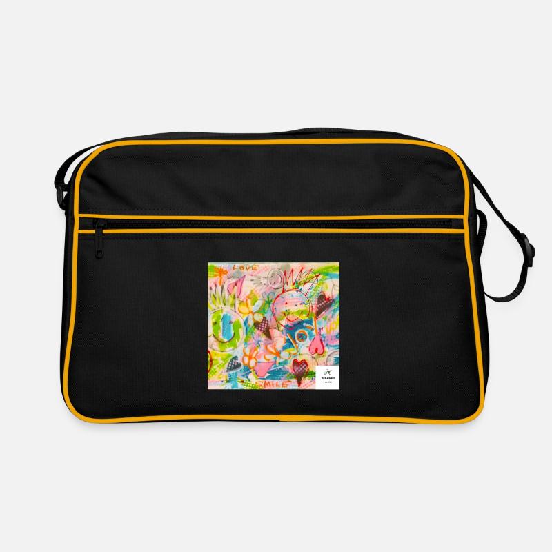 Graffiti JOY I statement styles I chrart2wear Retro Bag