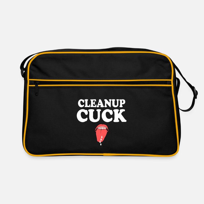 cleanup cuck - cuckold Retro Bag