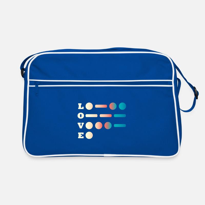 Aimer le code Morse Sac Retro